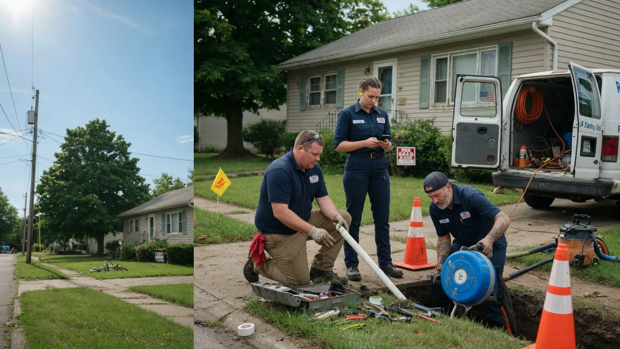 Sewer Line Repair in Fishers, IN near me